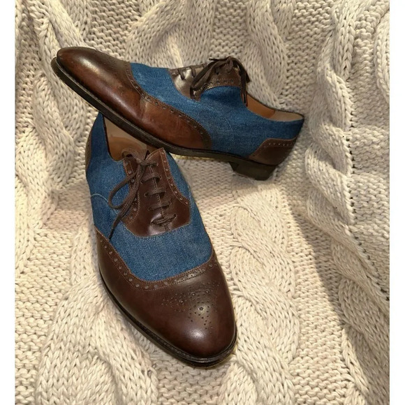 BARBANERA luxury loafer shoes The Gatsby in Canvas - Picture 1 of 9